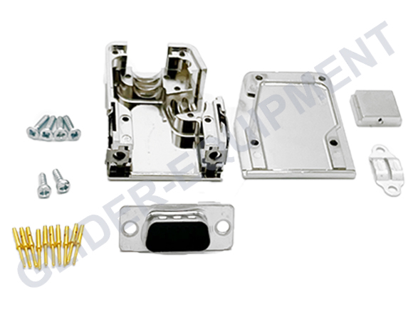 Connector D-SUB 15HD male Air Com / Air Traffic crimp [B853]